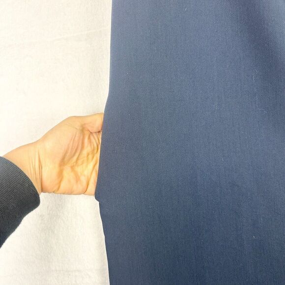 Elliatt Ophelia One Shoulder Dress Size Small Navy Pockets Special Occasion - Picture 6 of 8